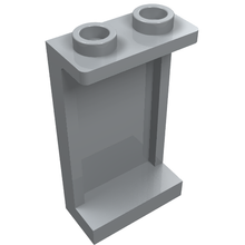Part 87544 - Panel 1 x 2 x 3 with Side Supports - Hollow Studs - De BrickPlaats