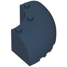 Part 87559 - Brick, Round Corner 6 x 6 x 2 - De BrickPlaats