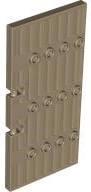 Part 87601 - Door 1 x 5 x 8 1/2 Stockade - De BrickPlaats