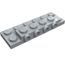 Part 87609 - Plate, Modified 2 x 6 x 2/3 with 4 Studs on Side - De BrickPlaats
