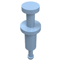 Part 87989 - Minifigure, Utensil Syringe - De BrickPlaats