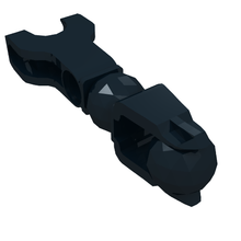 Part 90616 - Hero Factory Arm / Leg with Ball Joint and Ball Socket and Pin Hole - De BrickPlaats