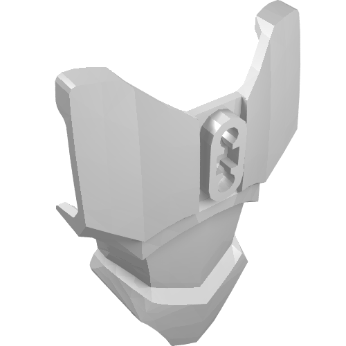 Part 90652 - Large Figure Torso Armor with 2 Chest Holes - De BrickPlaats
