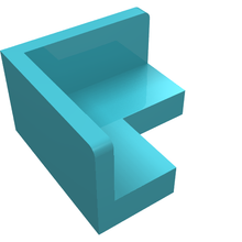 Part 91501 - Panel 2 x 2 x 1 Corner - De BrickPlaats