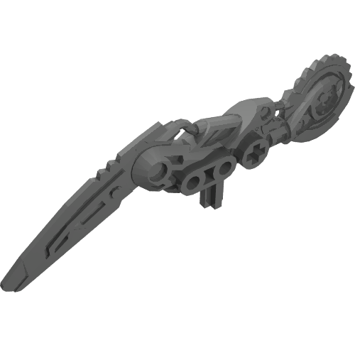 Part 92205 - Hero Factory Weapon, Rotary Saw - De BrickPlaats