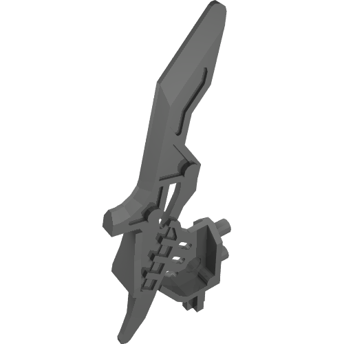 Part 92217 - Hero Factory Weapon, Half Claw - De BrickPlaats