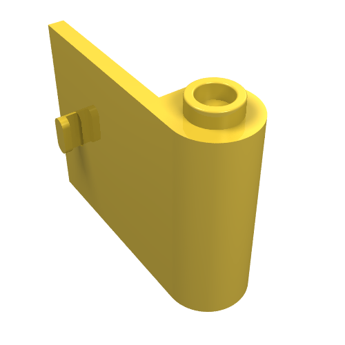 Part 92263 - Door 1 x 3 x 2 Right - Open Between Top and Bottom Hinge - De BrickPlaats