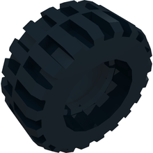 Part 92402 - Tire 30.4 x 14 Offset Tread - Band Around Center of Tread - De BrickPlaats