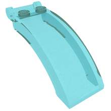 Part 92474 - Windscreen 6 x 2 x 2 with Bar Handle - De BrickPlaats