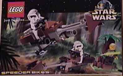 Ausrüstung 927524 - Postkarte - Star Wars Set 7128 Speeder Bikes