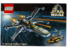 Ausrüstung 927527 - Postkarte - Star Wars Set 7140 / 7142 X-Wing-Jäger