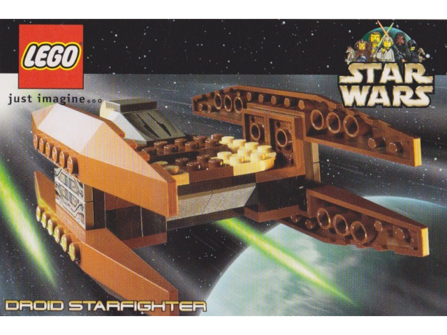 Gear 928174 - Postkarte - Star Wars Set 7111 Droiden-Sternenjäger
