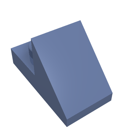 Part 92946 - Slope 45 2 x 1 with 2/3 Cutout - De BrickPlaats