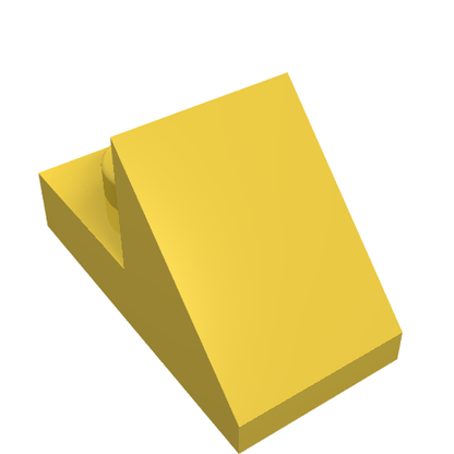 Part 92946 - Slope 45 2 x 1 with 2/3 Cutout - De BrickPlaats