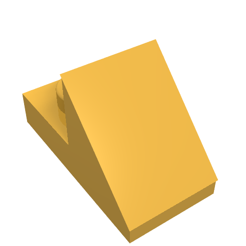 Part 92946 - Slope 45 2 x 1 with 2/3 Cutout - De BrickPlaats