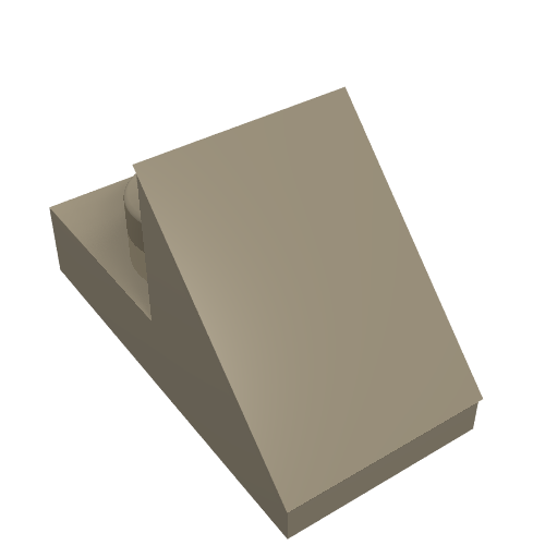 Part 92946 - Slope 45 2 x 1 with 2/3 Cutout - De BrickPlaats
