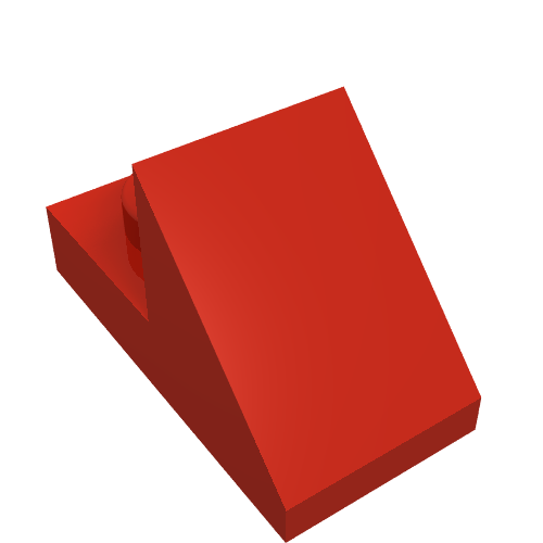 Part 92946 - Slope 45 2 x 1 with 2/3 Cutout - De BrickPlaats