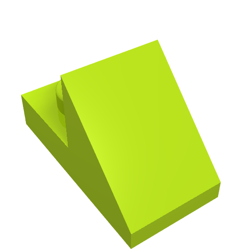 Part 92946 - Slope 45 2 x 1 with 2/3 Cutout - De BrickPlaats