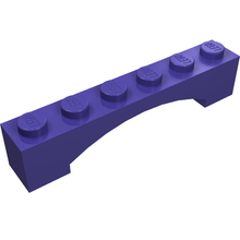 Part 92950 - Arch 1 x 6 Raised Arch - De BrickPlaats
