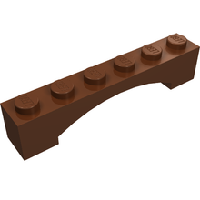 Part 92950 - Arch 1 x 6 Raised Arch - De BrickPlaats