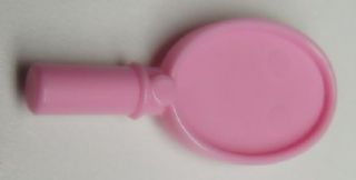 Part 93080b - Friends Accessories Hand Mirror with Heart on Reverse - De BrickPlaats