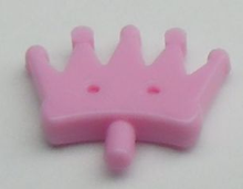 Part 93080m - Friends Accessories Hair Decoration, Tiara with 5 Points and Pin - De BrickPlaats