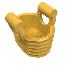 Part 93092 - Minifigure, Utensil Basket - Flexible Rubber - De BrickPlaats