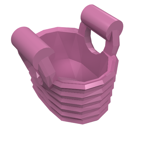 Part 93092 - Minifigure, Utensil Basket - Flexible Rubber - De BrickPlaats