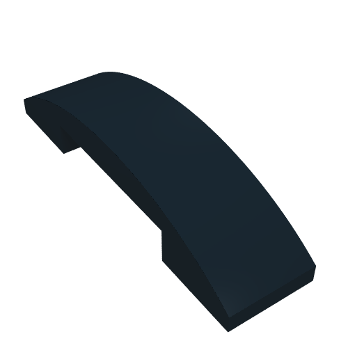 Part 93273 - Slope, Curved 4 x 1 x 2/3 Double - De BrickPlaats