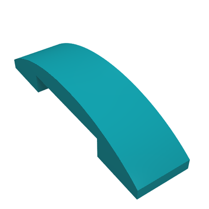 Part 93273 - Slope, Curved 4 x 1 x 2/3 Double - De BrickPlaats