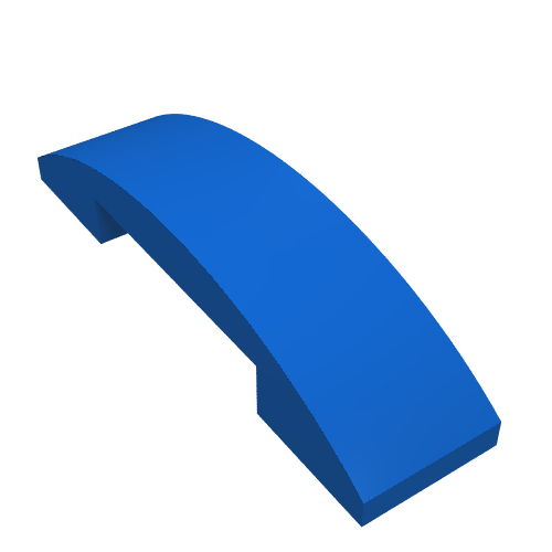Part 93273 - Slope, Curved 4 x 1 x 2/3 Double - De BrickPlaats