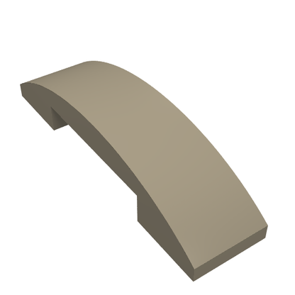 Part 93273 - Slope, Curved 4 x 1 x 2/3 Double - De BrickPlaats