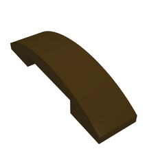 Part 93273 - Slope, Curved 4 x 1 x 2/3 Double - De BrickPlaats