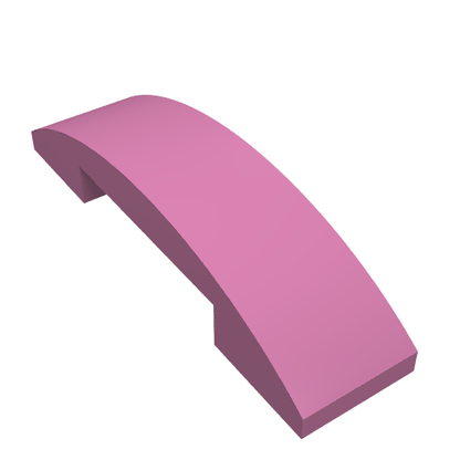 Part 93273 - Slope, Curved 4 x 1 x 2/3 Double - De BrickPlaats