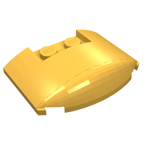 Part 93604 - Wedge 3 x 4 x 2/3 Triple Curved - De BrickPlaats
