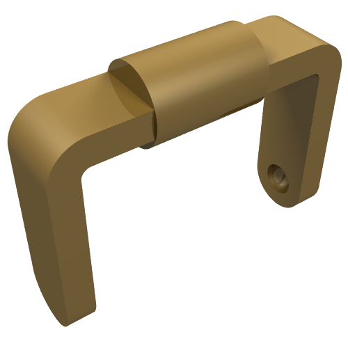 Part 95344 - Minifigure, Utensil Bucket 1 x 1 x 1 Handle / Scooter Stand - De BrickPlaats