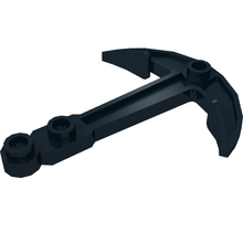 Part 95354 - Boat, Anchor - Two Top Holes - De BrickPlaats