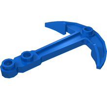 Part 95354 - Boat, Anchor - Two Top Holes - De BrickPlaats