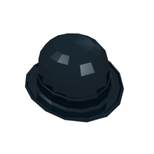 Part 95674 - Minifigure, Headgear Hat, Bowler - De BrickPlaats