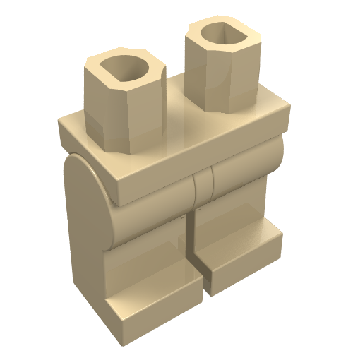 Part 970c00 - Hips and Legs Plain - De BrickPlaats