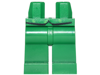 Part 970c00pb0621 - Hips and Legs with Black Vest Tails Pattern - De BrickPlaats