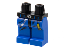 Part 970c07pb03 - Hips and Blue Legs with Flashlight and Chain Pattern - De BrickPlaats