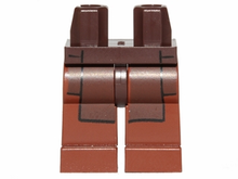 Part 970c88pb11 - Hips and Reddish Brown Legs with SW Dark Brown Jedi Robe Pattern - De BrickPlaats
