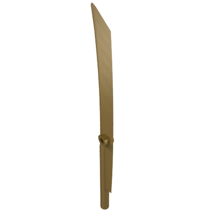 Part 98137 - Propeller 1 Blade 10L with Bar (Sword Blade) - De BrickPlaats
