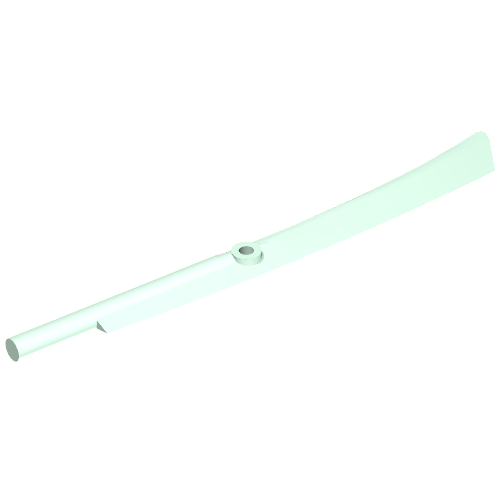 Part 98137 - Propeller 1 Blade 10L with Bar (Sword Blade) - De BrickPlaats