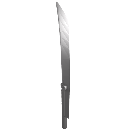 Part 98137 - Propeller 1 Blade 10L with Bar (Sword Blade) - De BrickPlaats