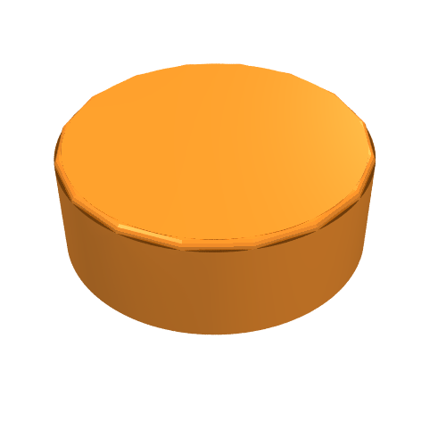 Part 98138 - Tile, Round 1 x 1 - De BrickPlaats