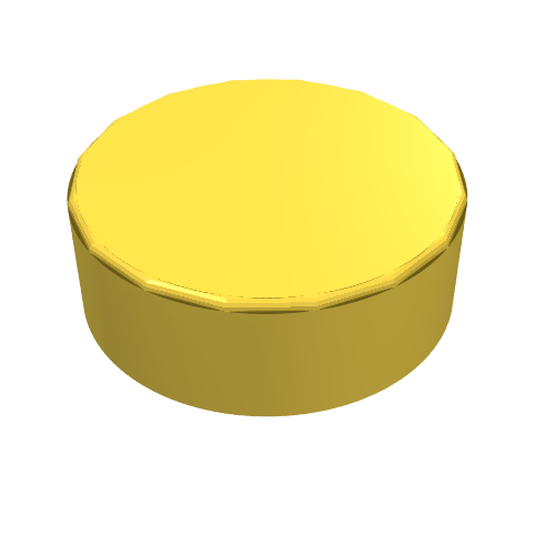 Part 98138 - Tile, Round 1 x 1 - De BrickPlaats
