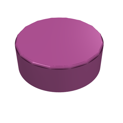 Part 98138 - Tile, Round 1 x 1 - De BrickPlaats