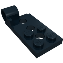 Part 98285 - Hinge Plate 2 x 4 with Pin Hole and 3 Holes - Bottom - De BrickPlaats